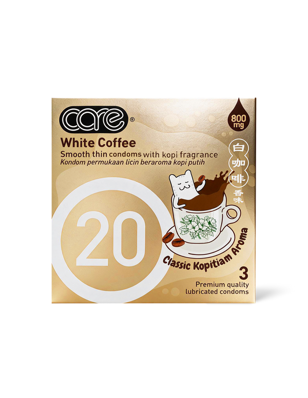 CARE 20 WHITE COFFEE (3's)