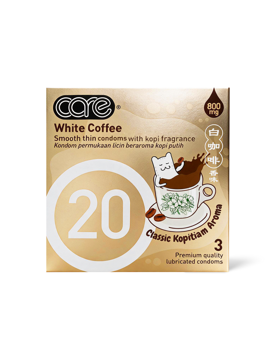 CARE 20 WHITE COFFEE (3's)